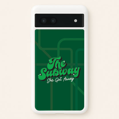 Subway Green Google Pixel 6a Case