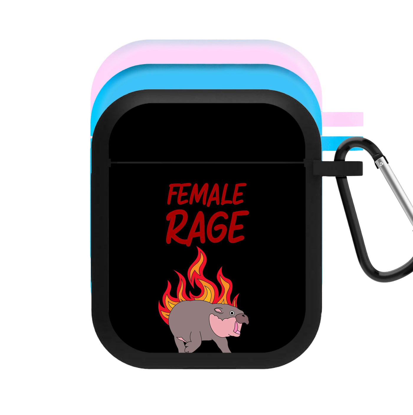 Female Rage AirPods Case