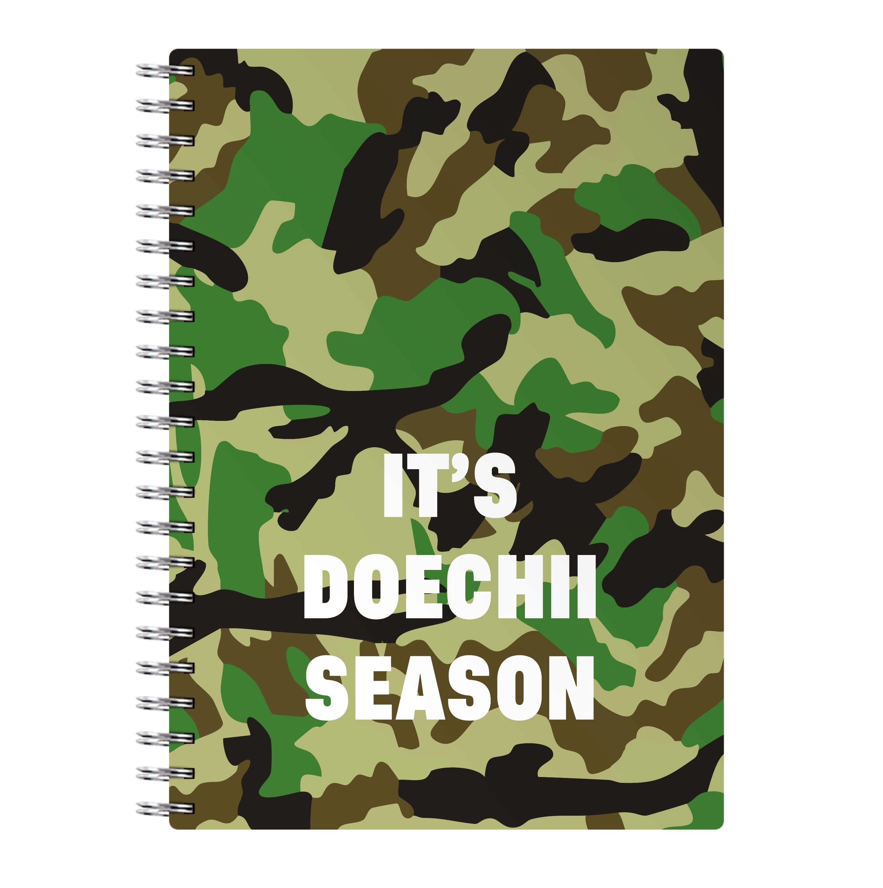 Camo Season Notebook