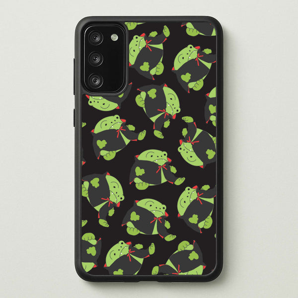 Vampire Frog Pattern  - Halloween Galaxy S20 Case