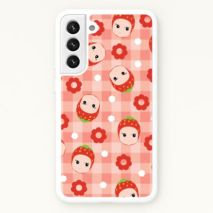 Strawberry Angel Pattern Galaxy S21 Case