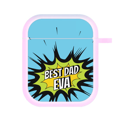 Comic Book Best Dad Eva AirPods Case