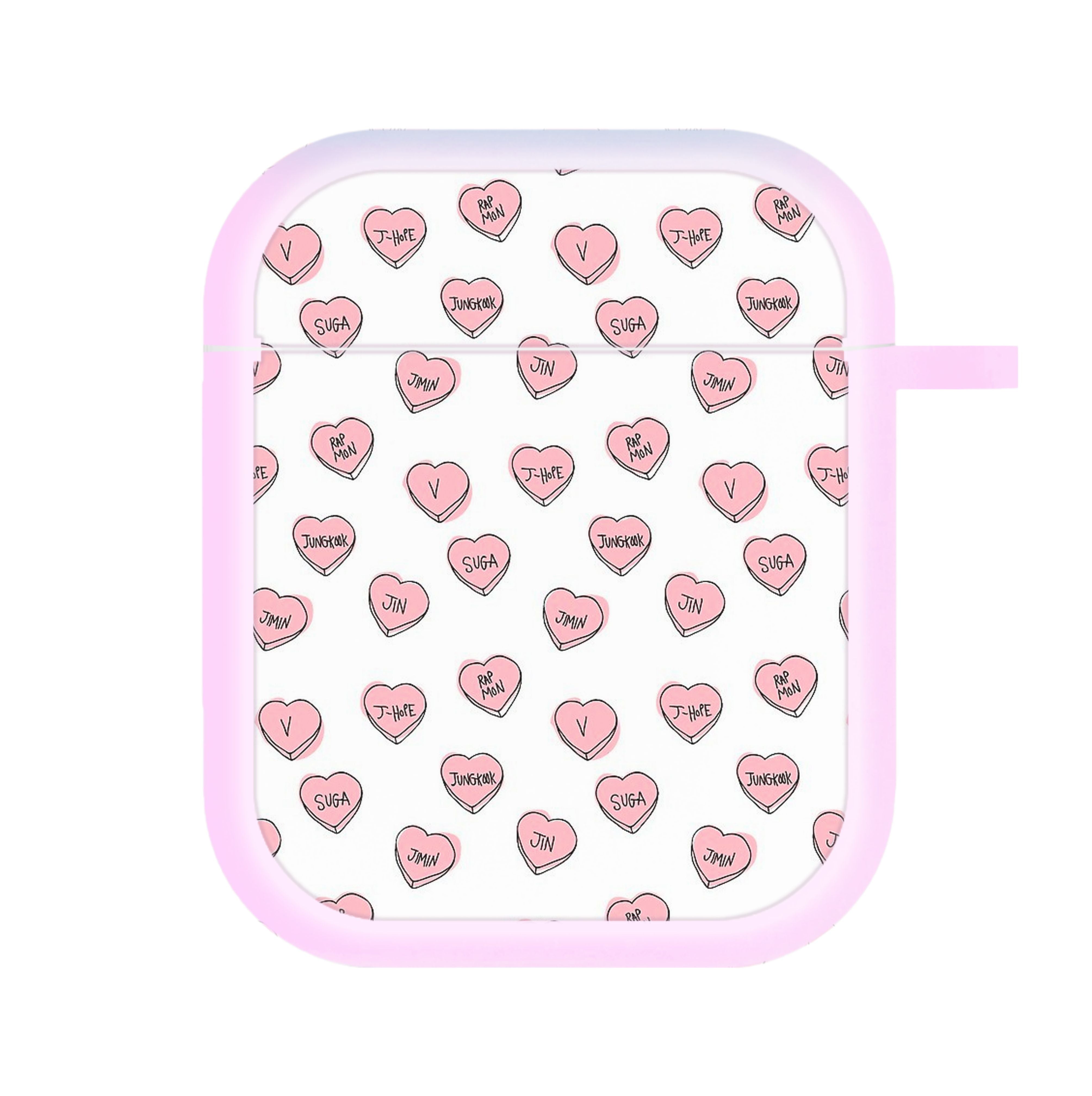 K-Pop Band Hearts AirPods Case