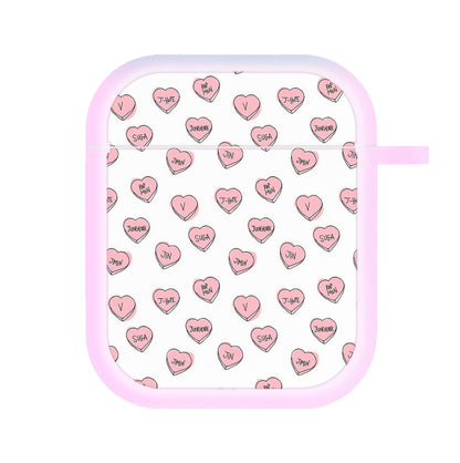 K-Pop Band Hearts AirPods Case