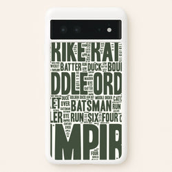 Cricket Wordscape Google Pixel 6 Case