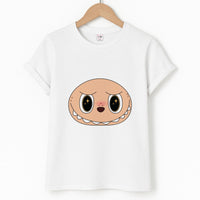 Cute Brown Monster Face T-Shirt