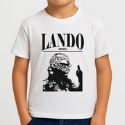 Lando Black And Green  Kids T-Shirt 4