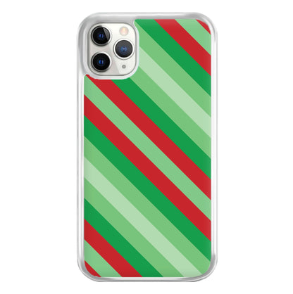 Wrapping Paper Green Pattern Phone Case