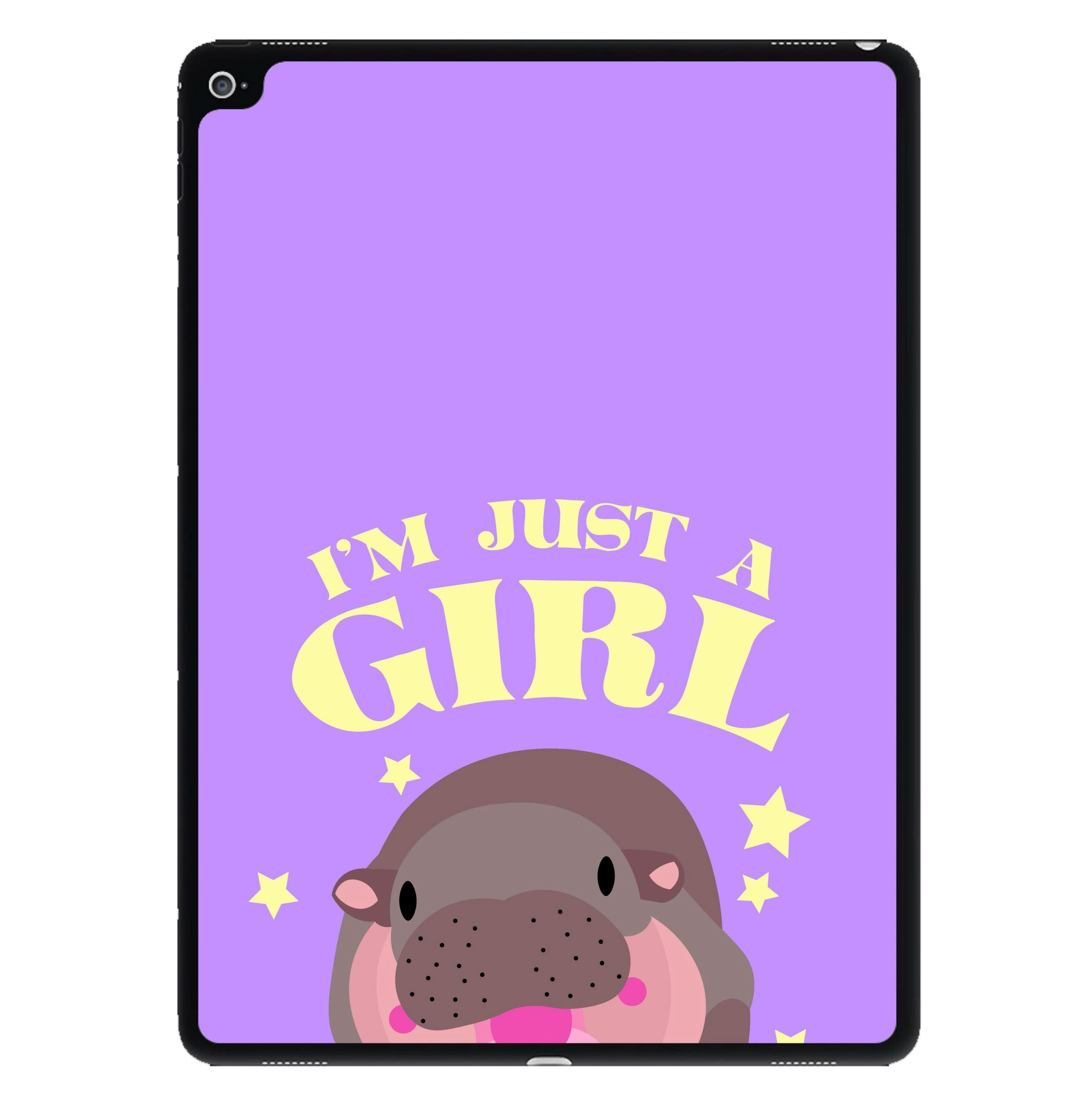 I'm Just A Girl iPad Case