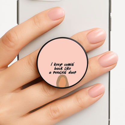 Revolving Door Phone Grip