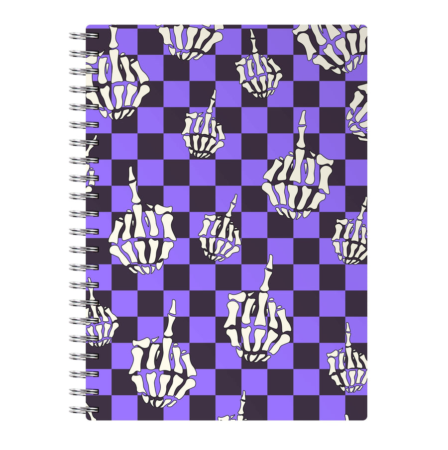 Purple Middle Finger Notebook