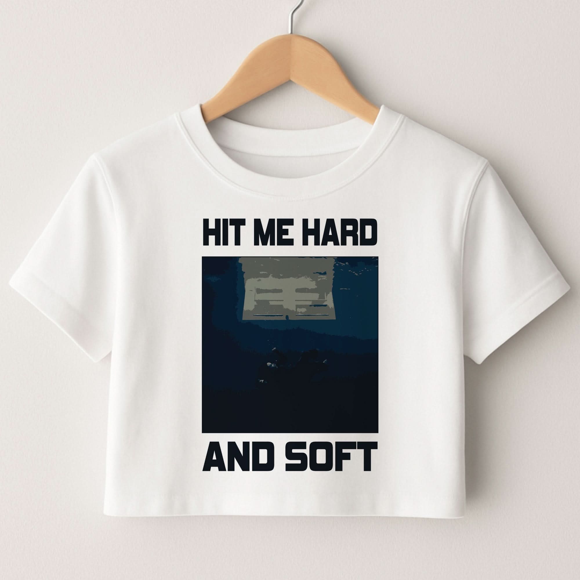 Billie Blue Crop top