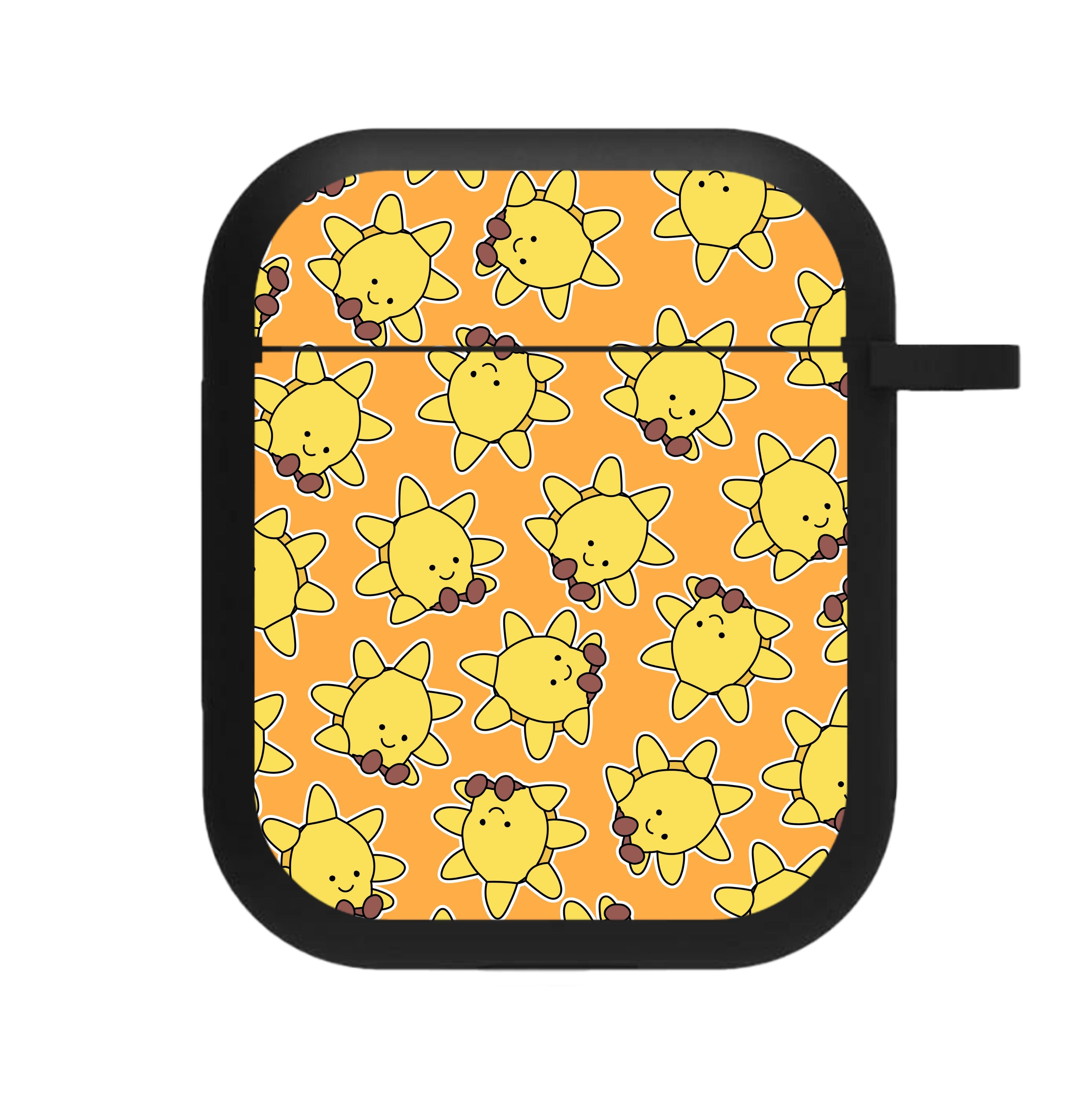 Sun Pattern - Plushy AirPods Case