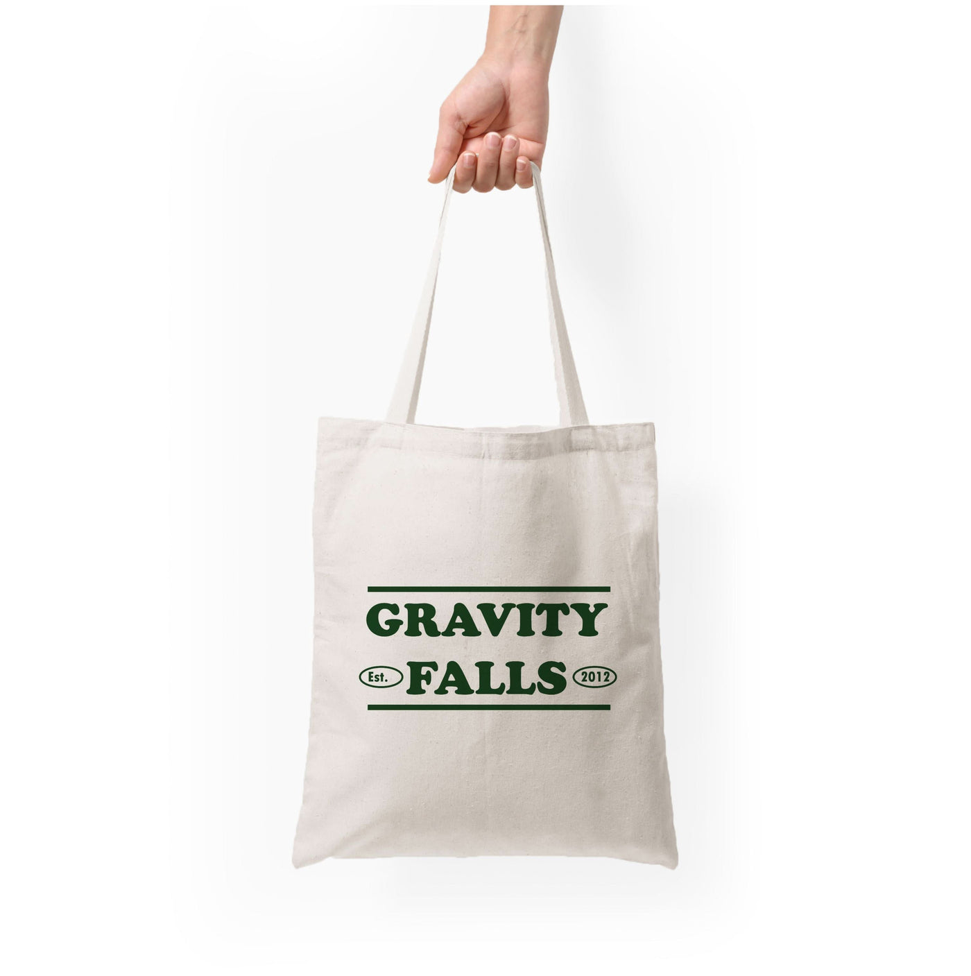 Green Forest Sunset  Tote Bag