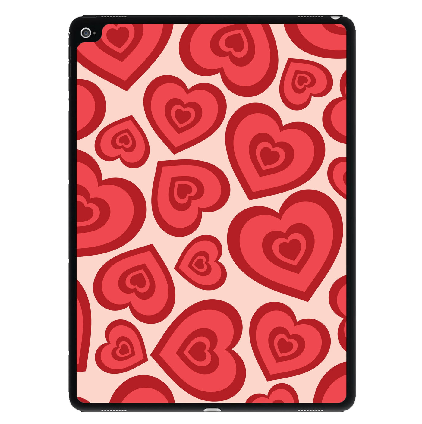 Valentine's Heart Pattern iPad Case