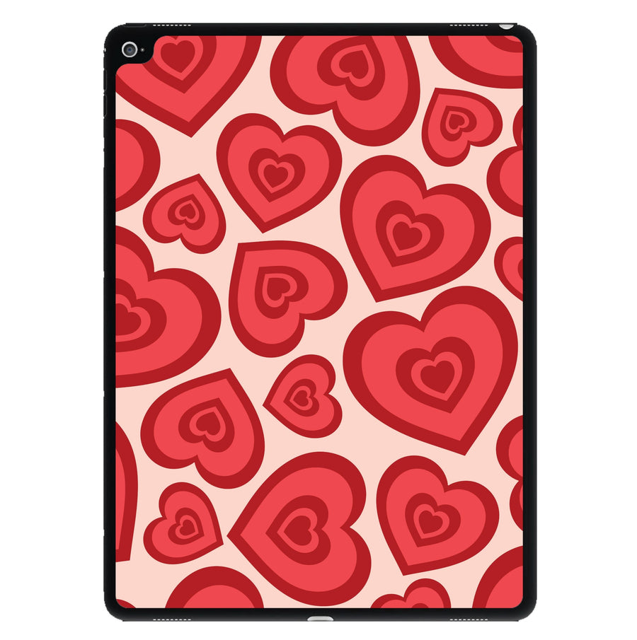 Valentine's Heart Pattern iPad Case