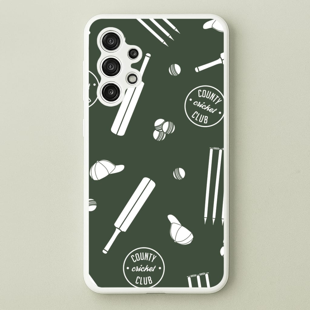 Cricket Props Pattern Galaxy A13 Case