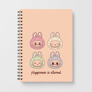Happiness Is Eternal Monsters Notebook 1