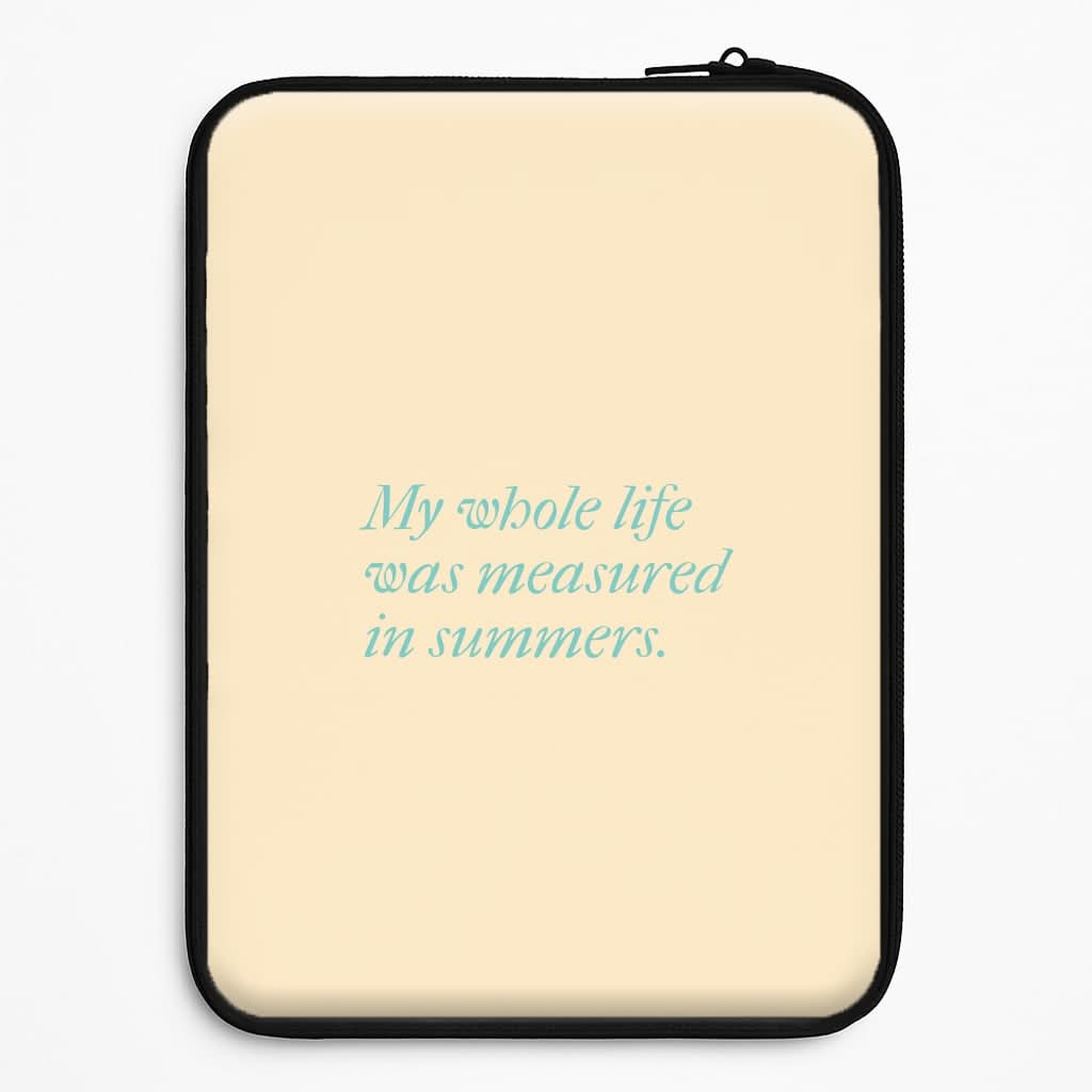 Measured In Summers Laptop Sleeve