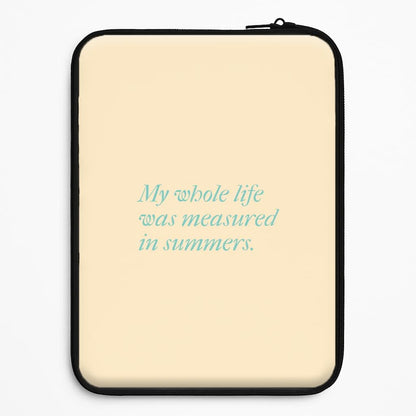 Measured In Summers Universal Laptop Sleeve
