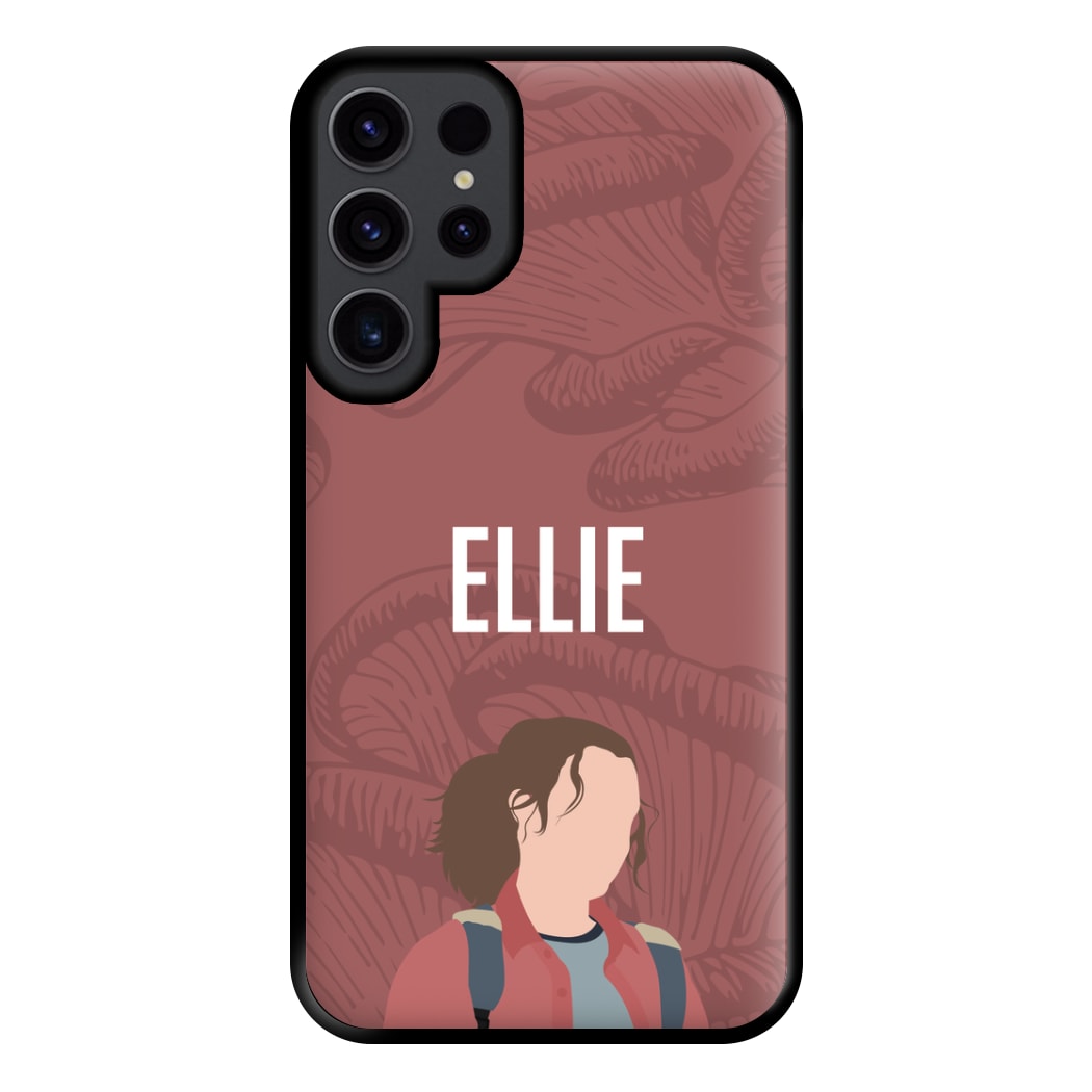 Ellie Mushroom Pattern Galaxy S23 Ultra Case