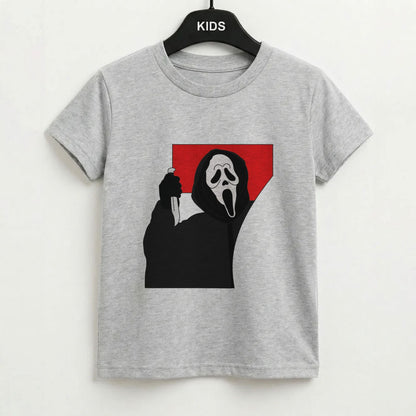 Ghostface 7 Grey Kids T-Shirt