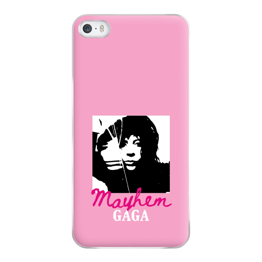 Pink Mayhem Gaga iPhone 5 / 5s / SE 2016 Case