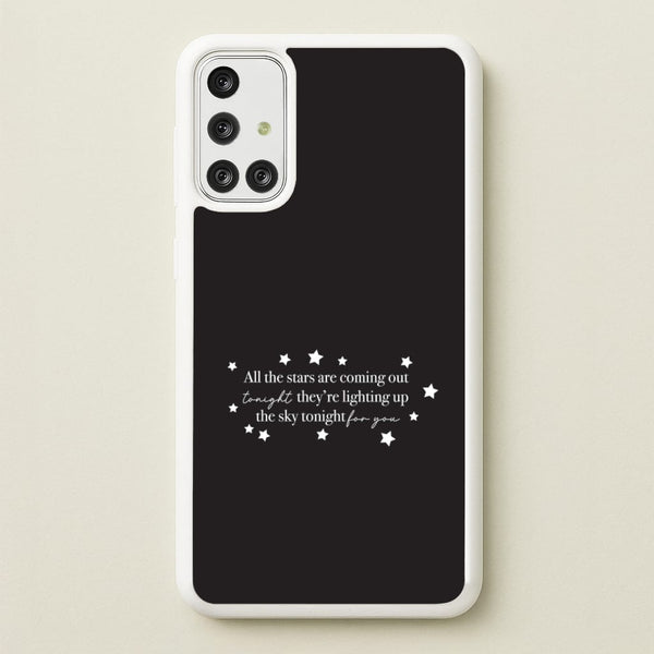 Lighting Up The Sky Tonight Galaxy A71 Case