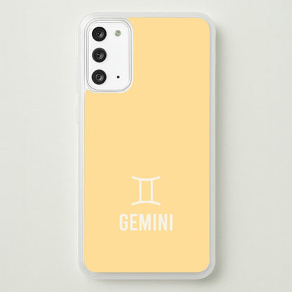 Gemini Pastel Zodiac Galaxy Note 20 Case