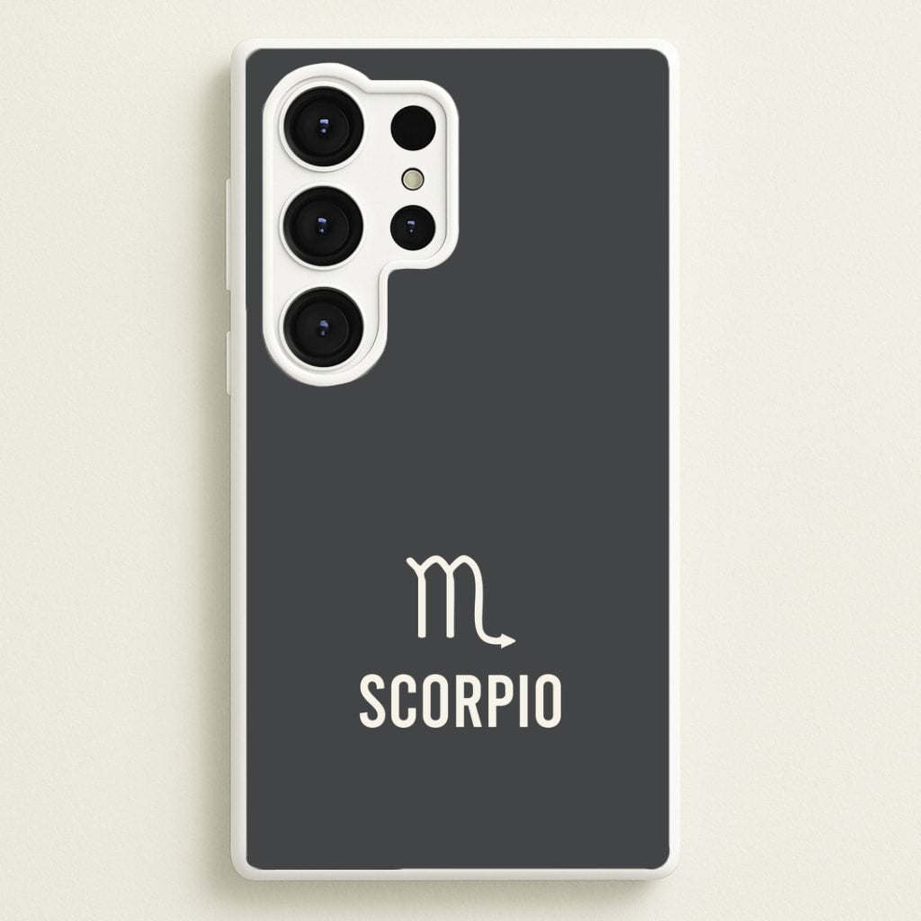 Scorpio Pastel Zodiac Galaxy S25 Ultra Case
