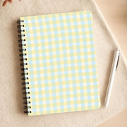 Lemonade Gingham Notebook 3