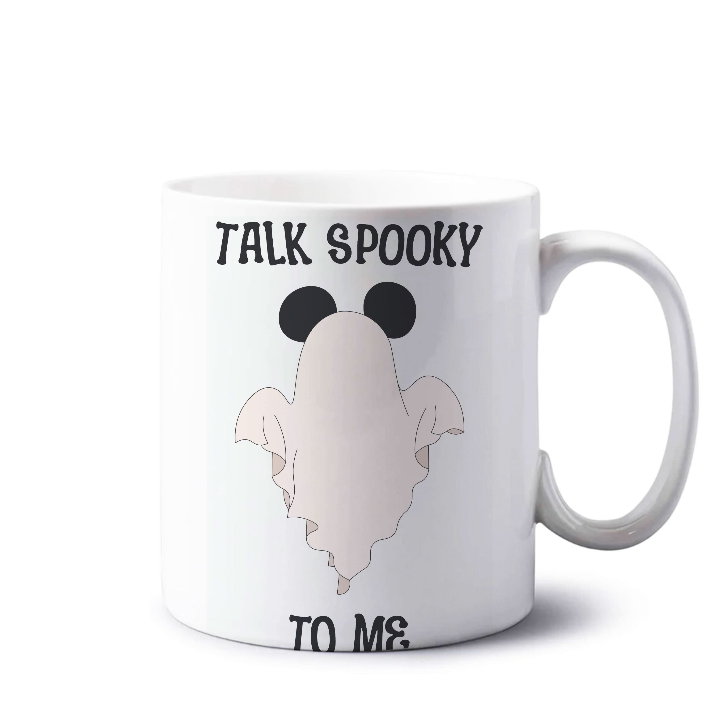 Talk Spooky To Me Mouse Ghost Mug