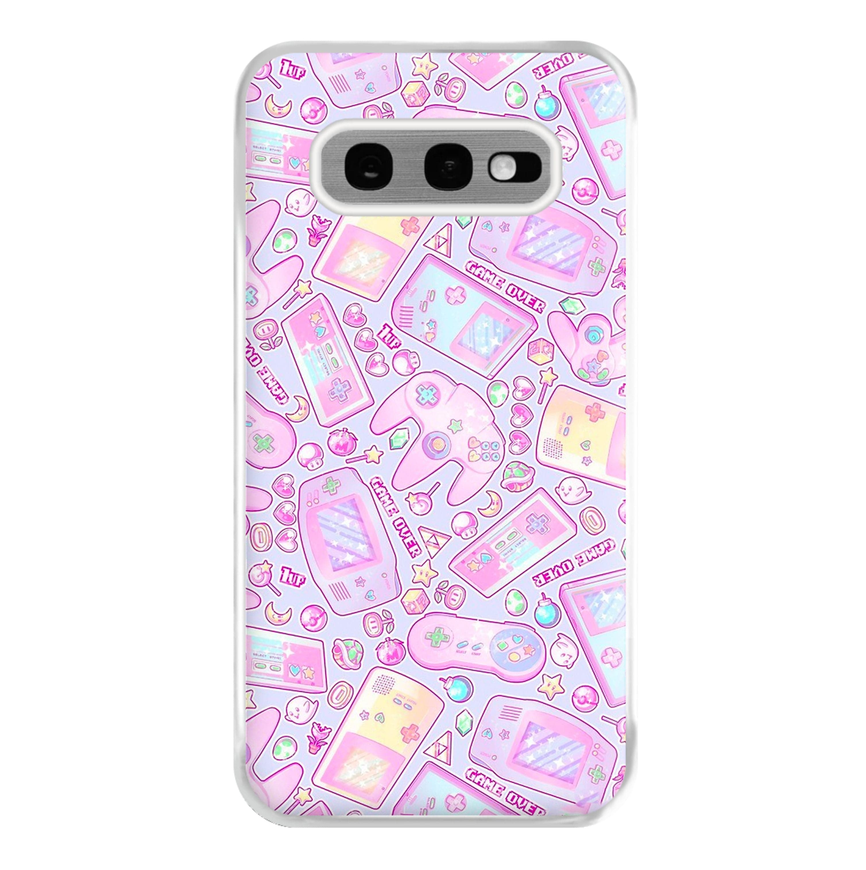 Power Up, Gaming Pattern Phone Case