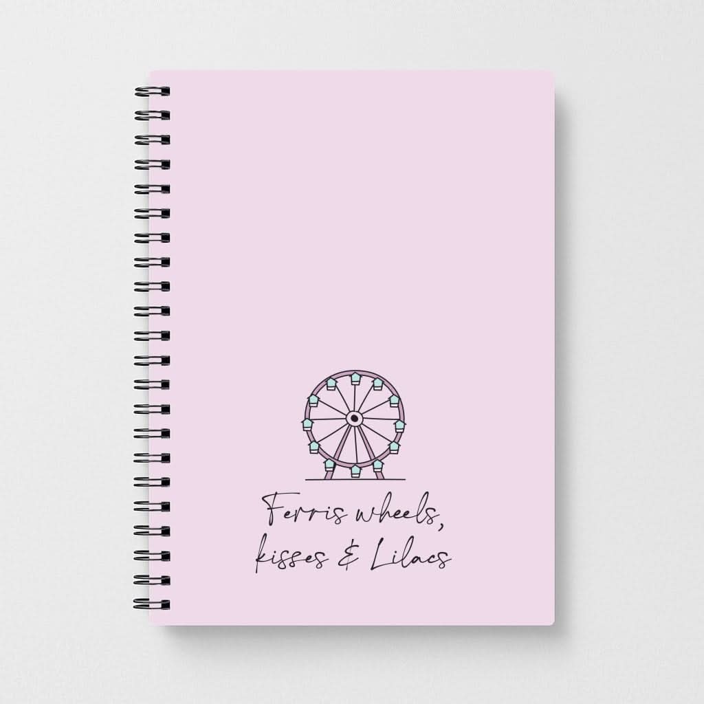 Ferris Wheels, Kisses & Lilacs Notebook