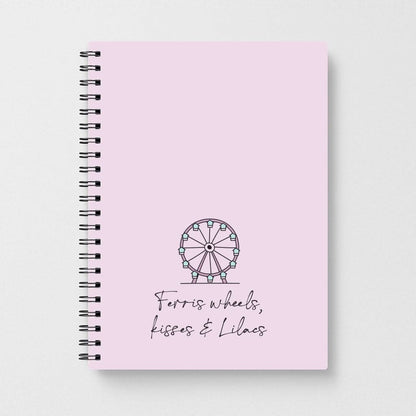 Ferris Wheels, Kisses & Lilacs Notebook