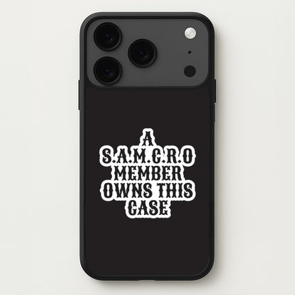 SAMCRO Member iPhone 17 Pro Max Case