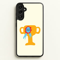 Cartoon Dad Trophy Galaxy A36 Case