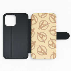 Superhero Team Gingerbread Pattern Flip Phone Case