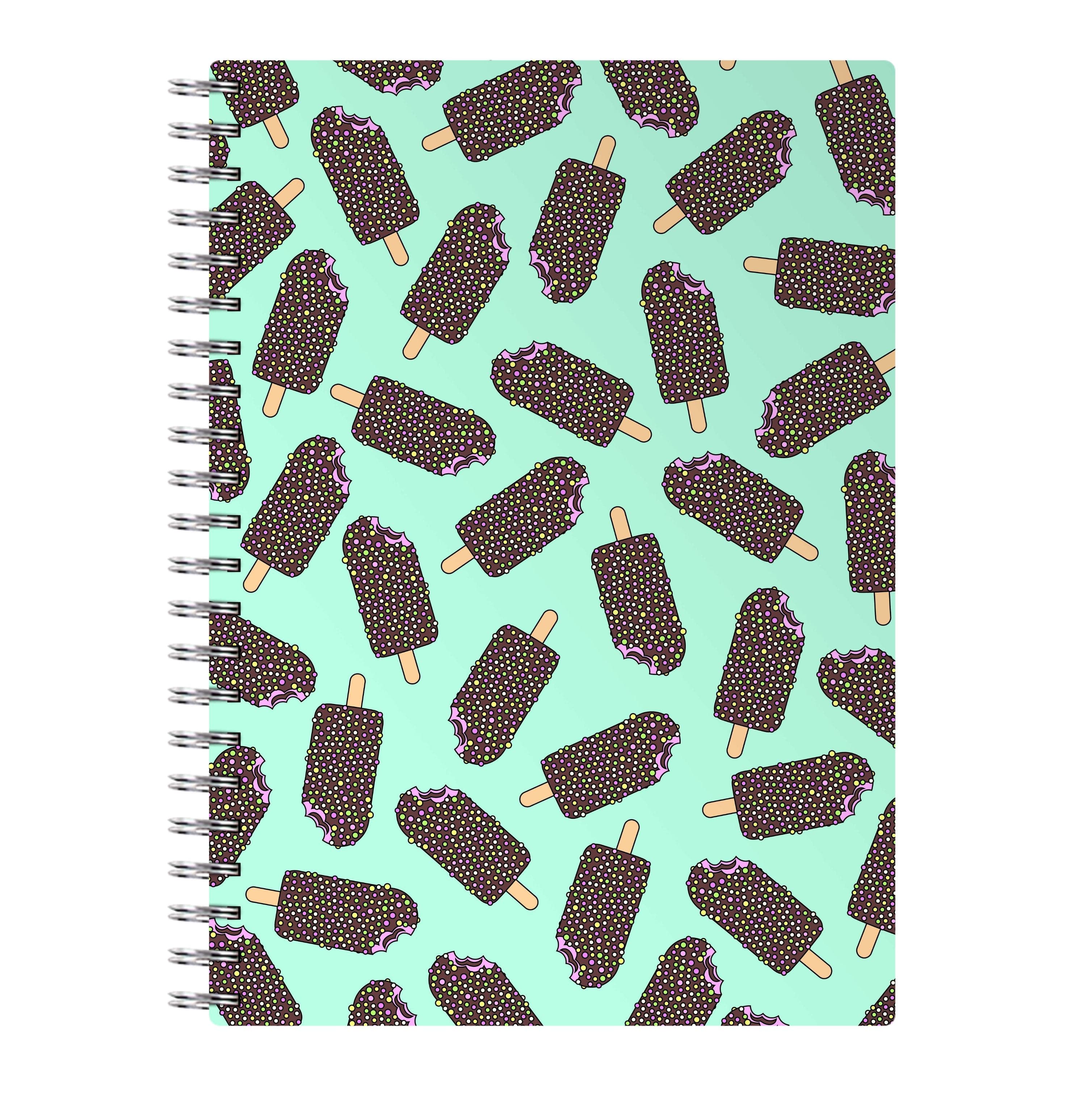 Bobbly - Ice Cream Patterns Notebook