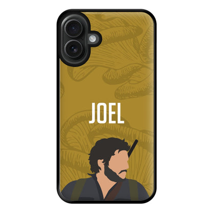 Joel Mushroom Pattern iPhone 16 Plus Case