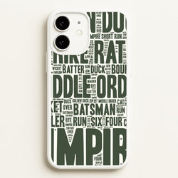 Cricket Wordscape iPhone 11 Case
