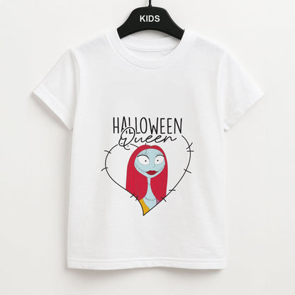 Halloween Queen Heart Kids Unisex T-Shirt