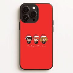 Wizards With Christmas Hats Phone Case