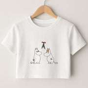 Mistletoe Mooms  Crop top 1