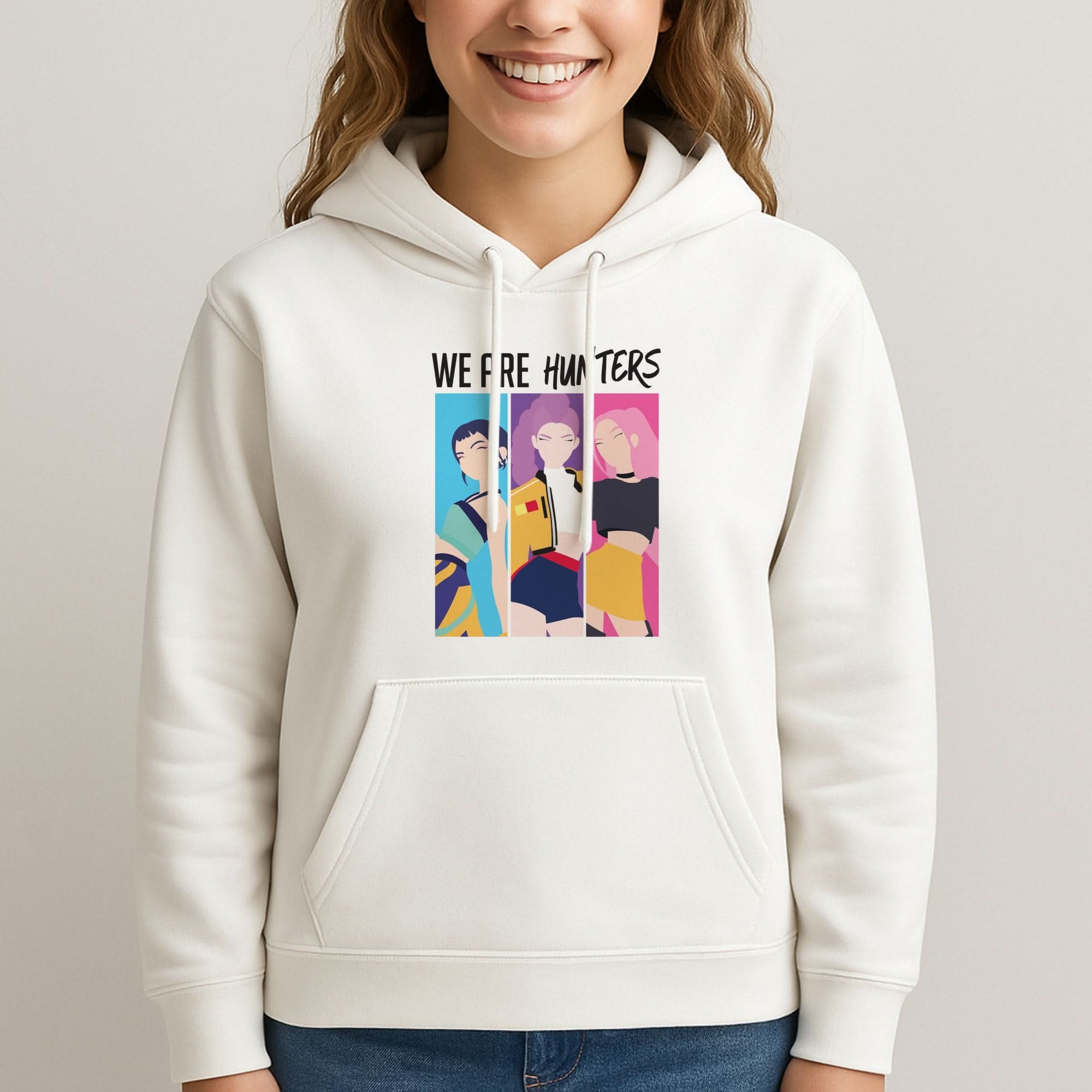We Are Hunters Womans Hooded Sweatshirt