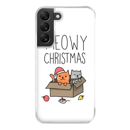 Meowy Christmas Phone Case