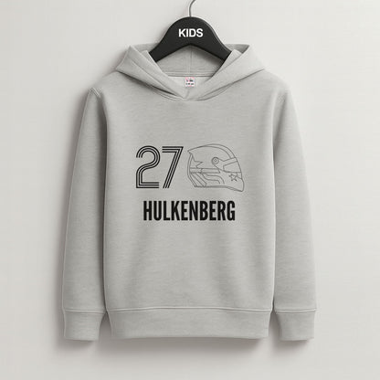 Hulkenberg Helmet 2026 Grey Kids Hoodie