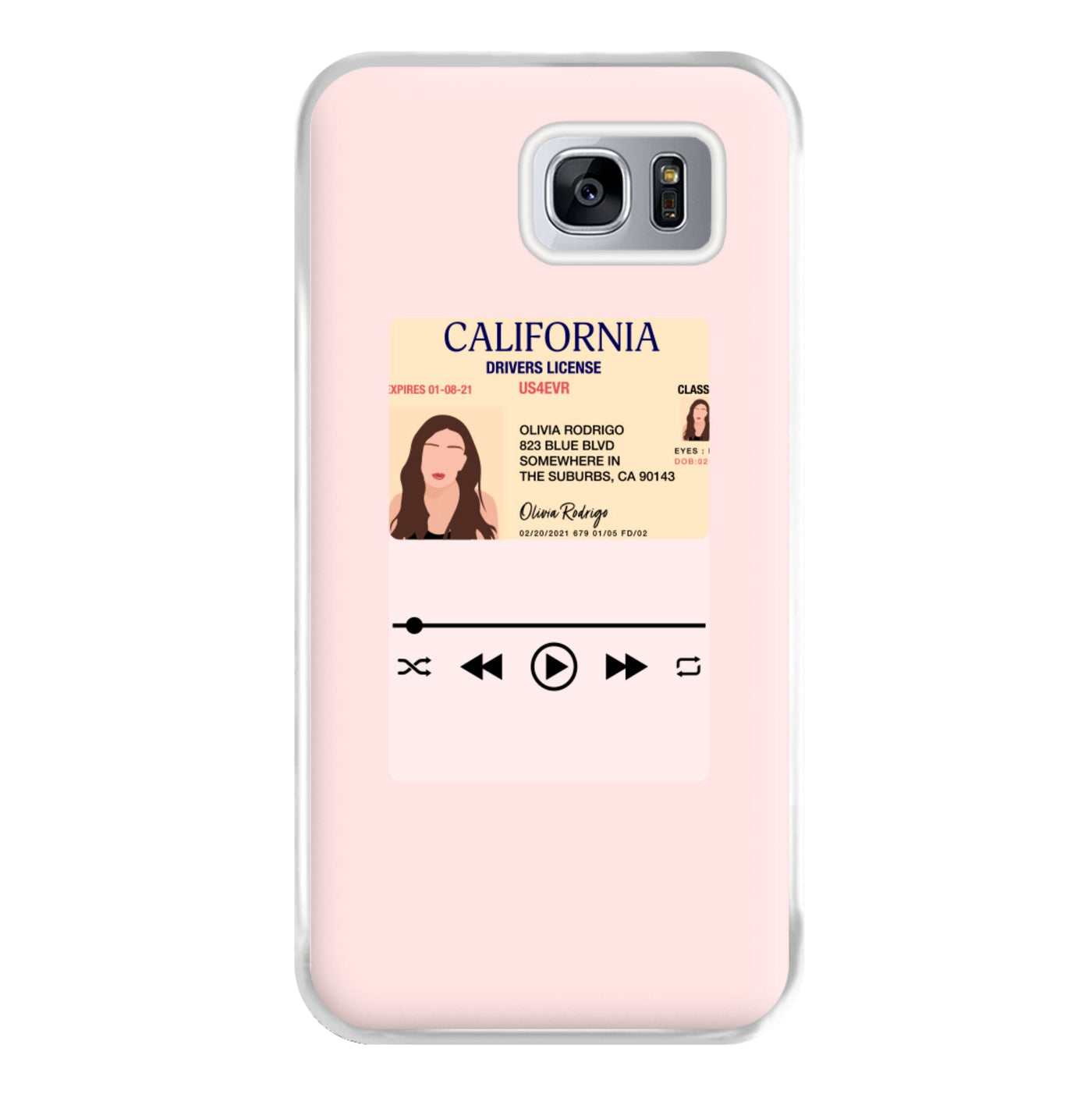 Drivers License - Olivia TikTok Phone Case