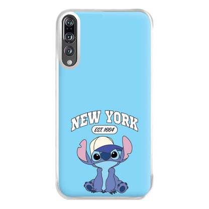 New York Blue Alien Huawei P20 Pro Case