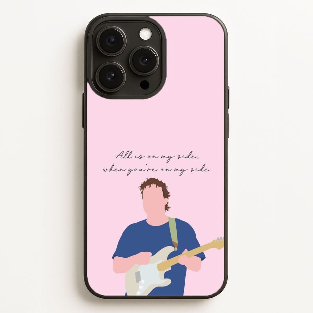 All Is On My Side Pink Phone Case for Apple iPhone, Samsung Galaxy, Huawei and Google Pixel